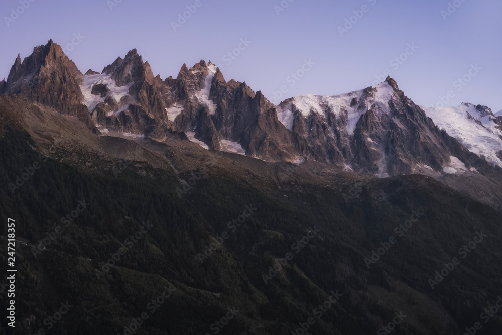Alps in Shamoni, France Alps in Shamoni, France