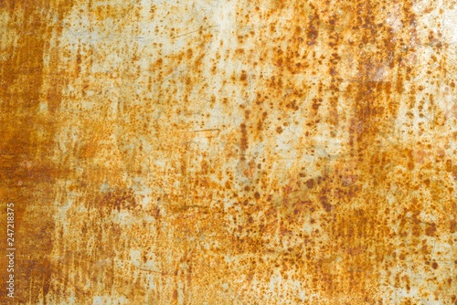 Abstract corroded rusty metal background texture, gray brown