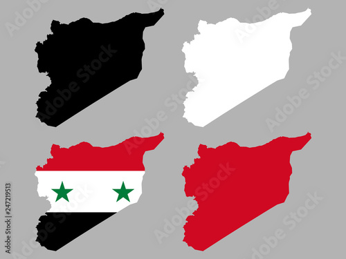 Syria map 