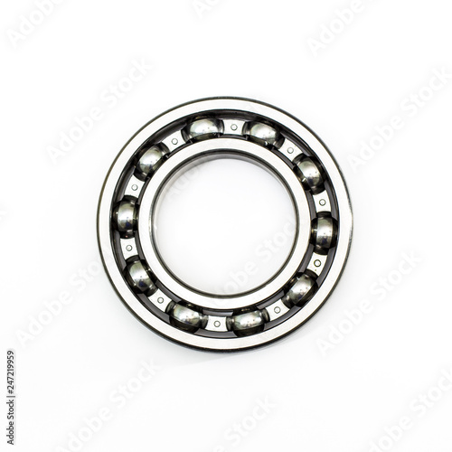 Bearings on a white background.
