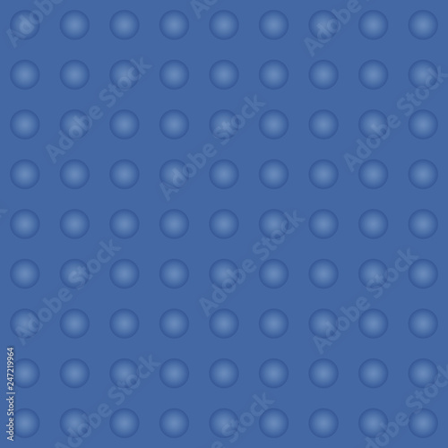 Seamless abstract pattern background with a variety of colored circles. © Veta