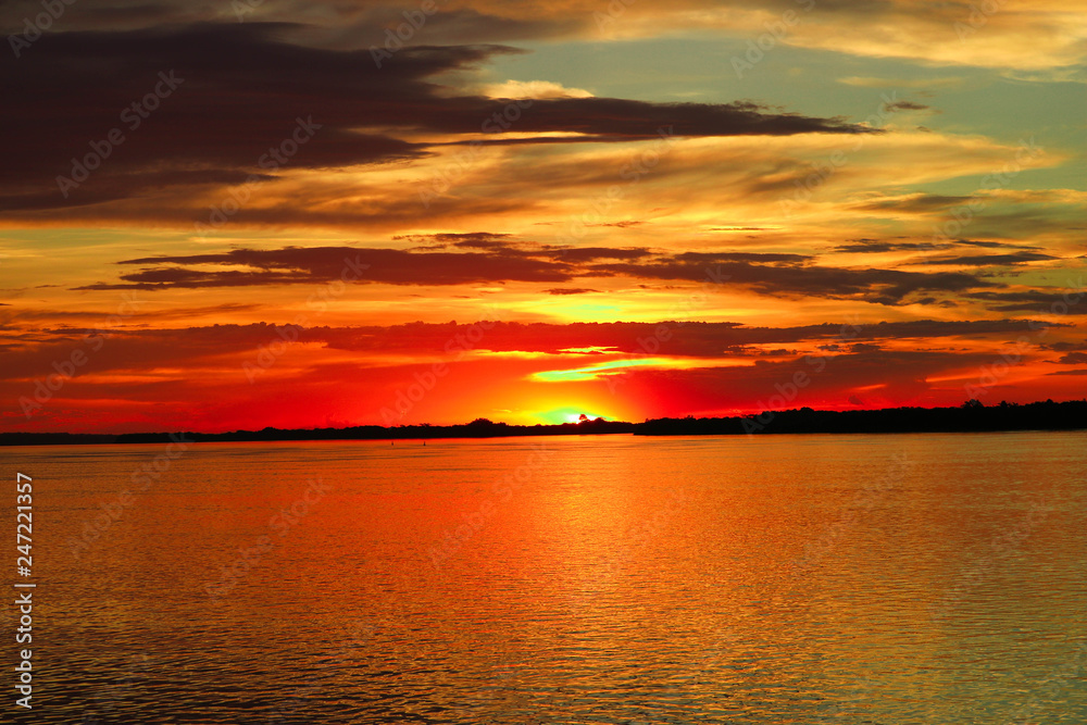 Obraz premium POR DO SOL