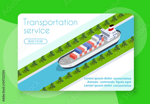 Isometric ship cargo