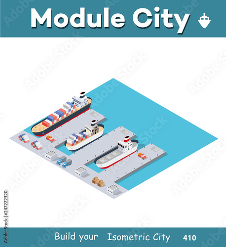 Isometric City industrial dock
