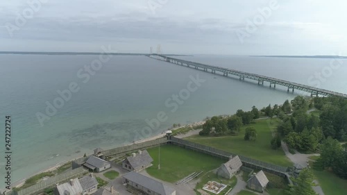 Wallpaper Mural Mackinaw Briage Torontodigital.ca