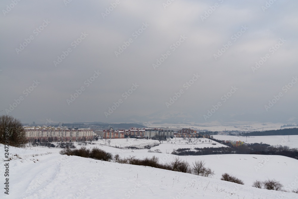 Nature under the snow during winter. Slovakia Nature under the snow during winter. Slovakia