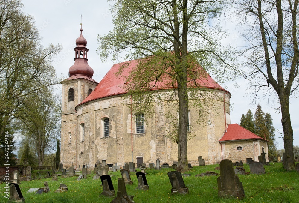Fototapeta premium Vernerovice, Broumovsko, Czech republic