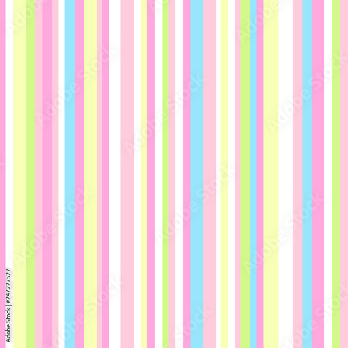 Stripe pattern. Multicolored background. Seamless abstract texture with many lines. Geometric colorful wallpaper with stripes. Print for flyers, shirts and textiles. Striped backdrop