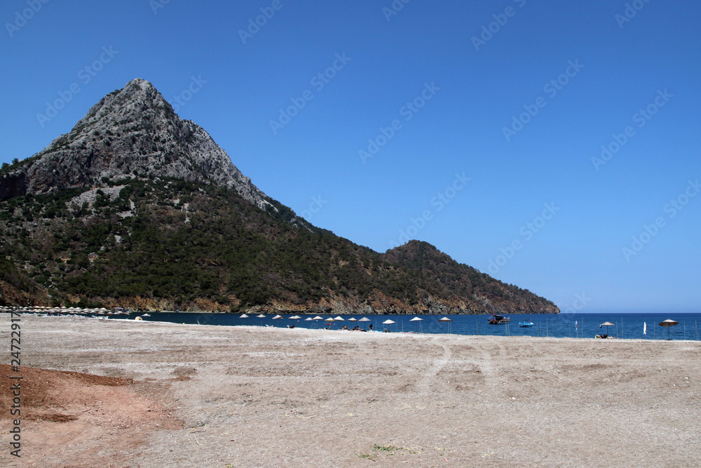 Adrasan Beach in Kumluca, Antalya Adrasan Beach in Kumluca, Antalya