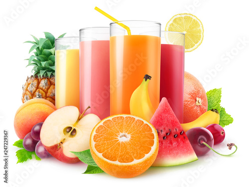 Fruit juices photo