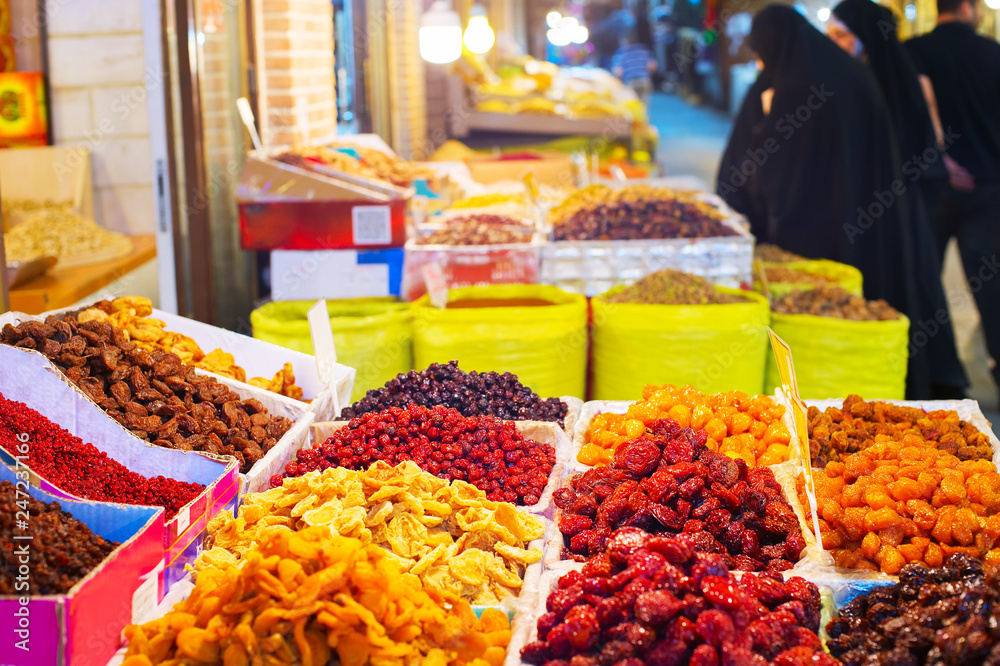 Dried fruits at Grand Bazaar