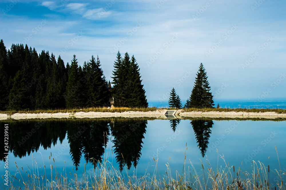 Fototapeta premium Mount Brauneck, Bavaria, Germany