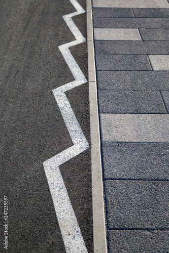 Pavement line