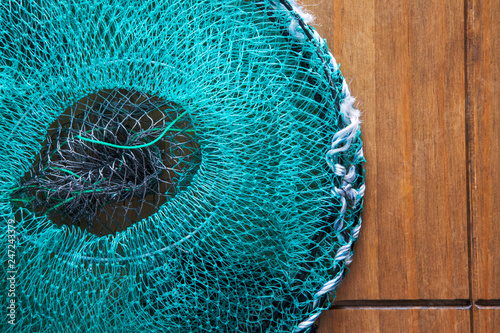 Gone fishing - fishing background with design space.