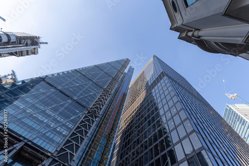 Office buildings in London