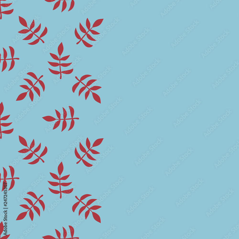 Floral background. Natural ornament. Invitation card. Leaflet with empty space for text. Floral background. Natural ornament. Invitation card. Leaflet with empty space for text.
