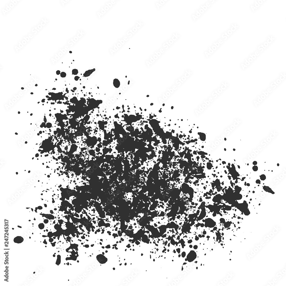 Vector texture, lots of shards of different sizes. Blot, paint splashes or pieces of chalk Vector texture, lots of shards of different sizes. Blot, paint splashes or pieces of chalk