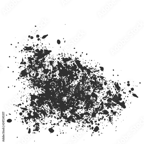 Vector texture, lots of shards of different sizes. Blot, paint splashes or pieces of chalk