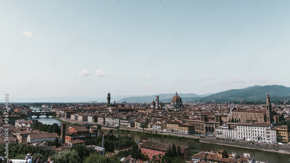 Obraz premium Panorama Florencji