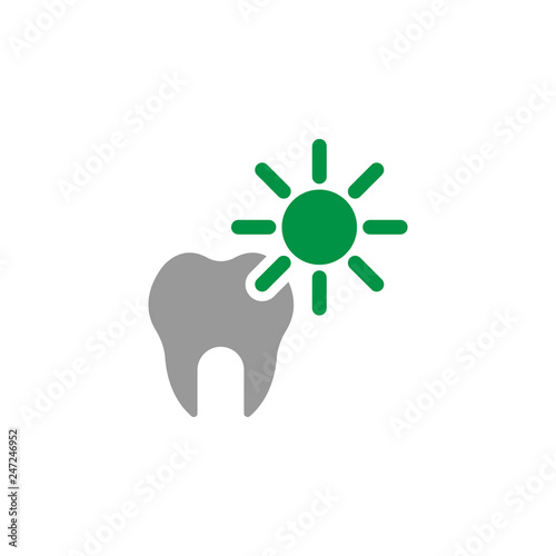 Hot and reaction icon. Element of Dental Care icon for mobile concept and web apps. Detailed Hot and reaction icon can be used for web and mobile