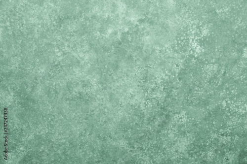 Green texture painted on canvas