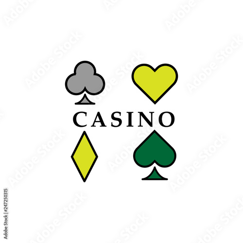 Cards, casino. Element of Casino icon for mobile concept and web apps. Detailed Cards, casino can be used for web and mobile
