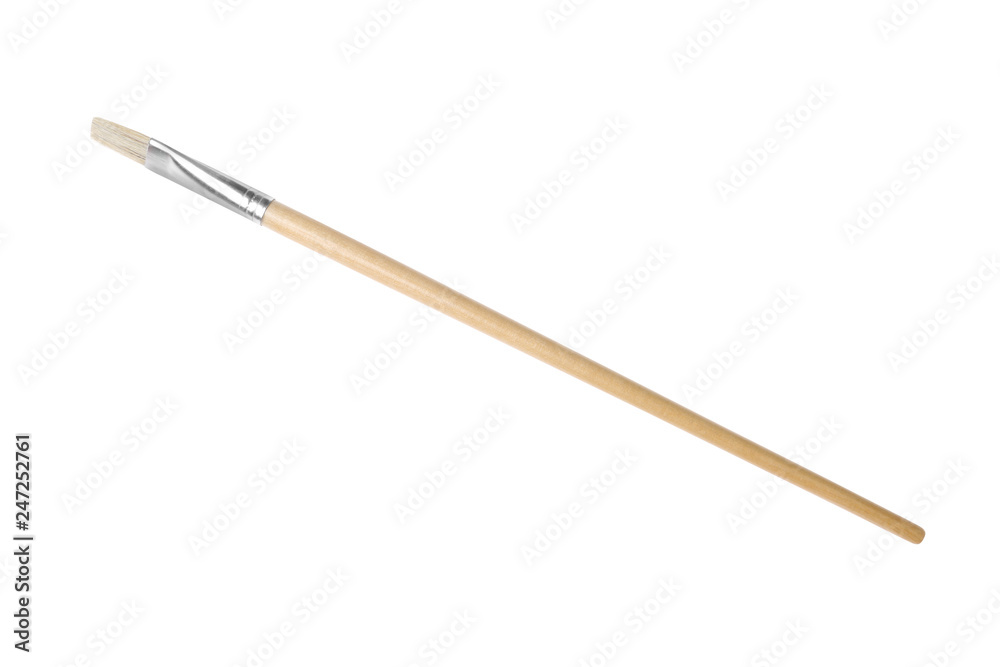 New brush for painting on white background New brush for painting on white background