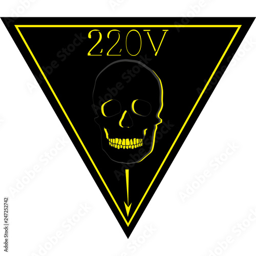 household electrical appliances stickers for electrical distribution board