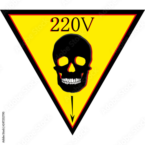 household electrical appliances stickers for electrical distribution board