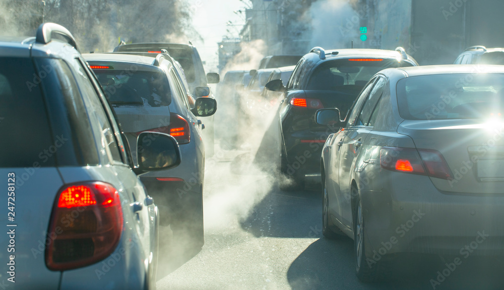 Pollution Exhaust Cars City Winter Smoke Cars Cold Winter, 58% OFF