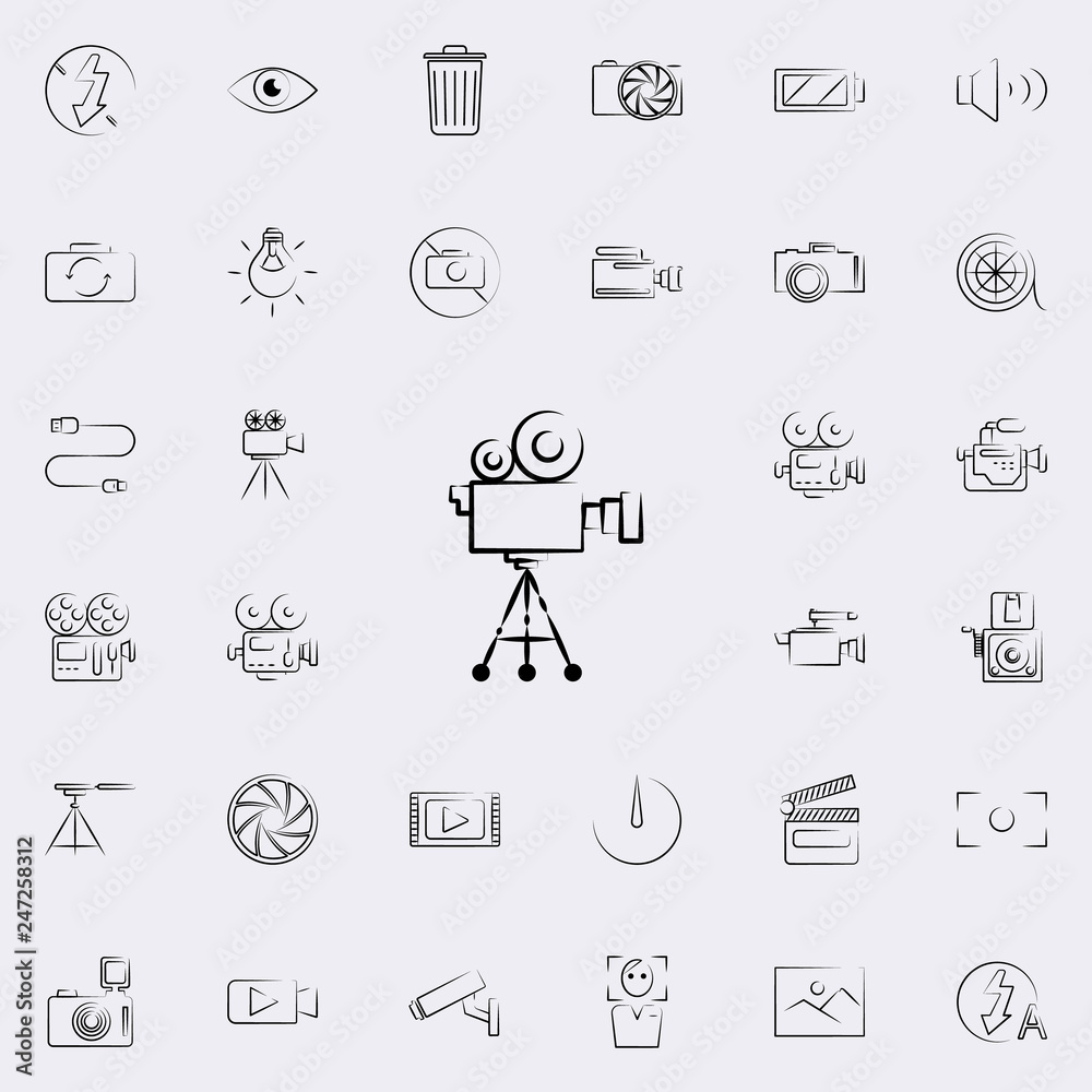 foot camera outine icon. Photo and camera icons universal set for web and mobile foot camera outine icon. Photo and camera icons universal set for web and mobile