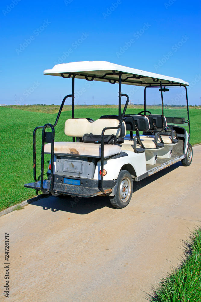 golf course battery cart