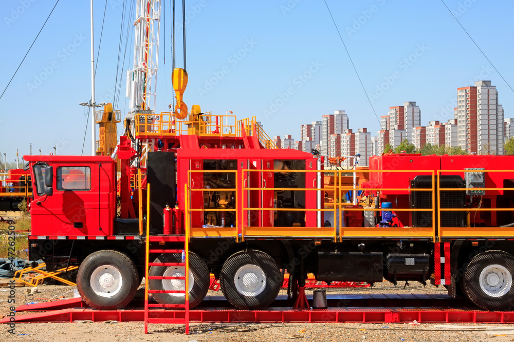 oil drilling engineering vehicles
