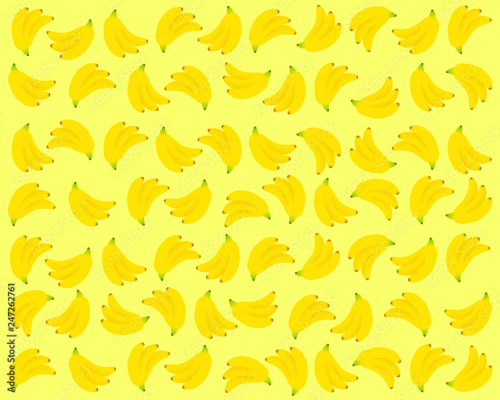 バナナの背景