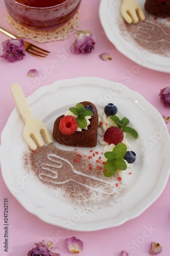 バレンタイン～チョコレートケーキ