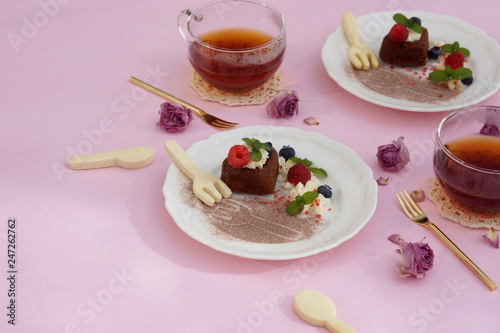 バレンタイン～チョコレートケーキ