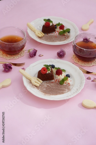 バレンタイン～チョコレートケーキ