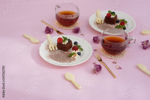 バレンタイン～チョコレートケーキ