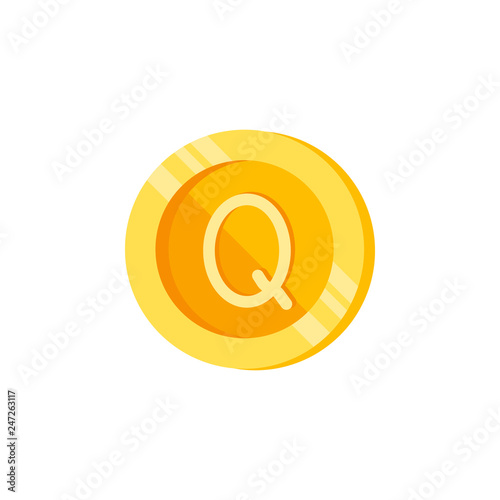 Quetzal, coin, money color icon. Element of color finance signs. Premium quality graphic design icon. Signs and symbols collection icon for websites, web design