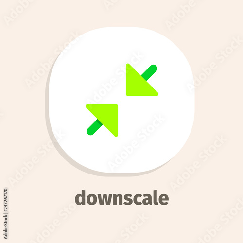 Flat vector icons for web and mobile applications