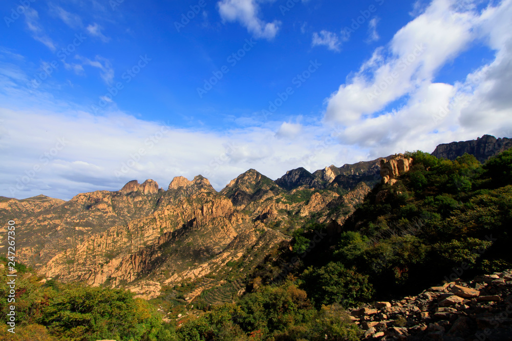 Mountain natural scenery Mountain natural scenery