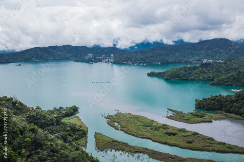 Sun Moon Lake is a lake in Yuchi Township, Nantou County, Taiwan. photo