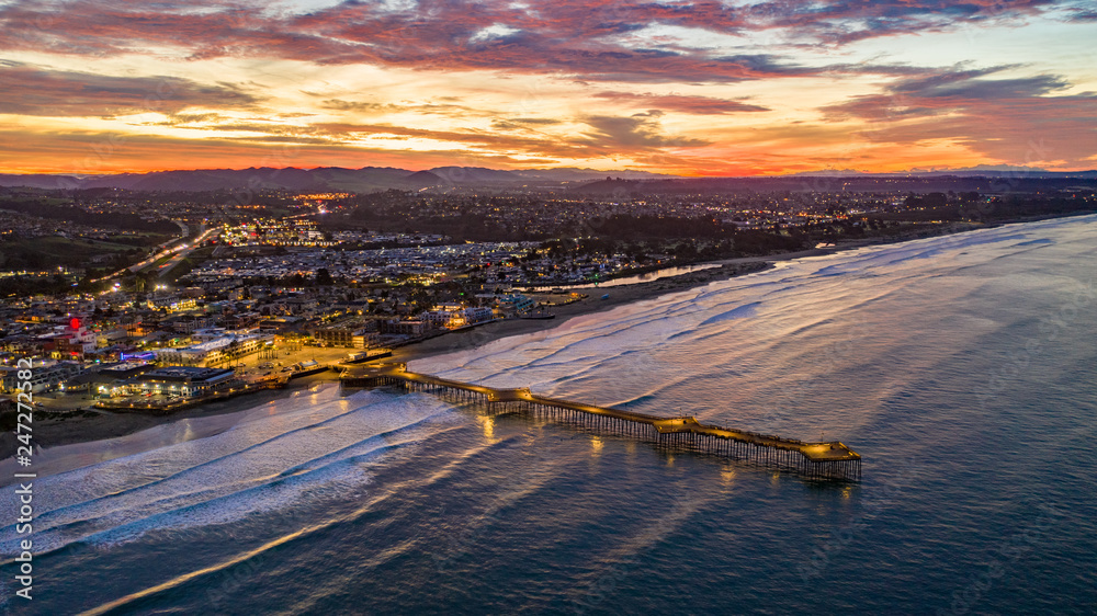 Fototapeta premium Pismo Beach Sunrise