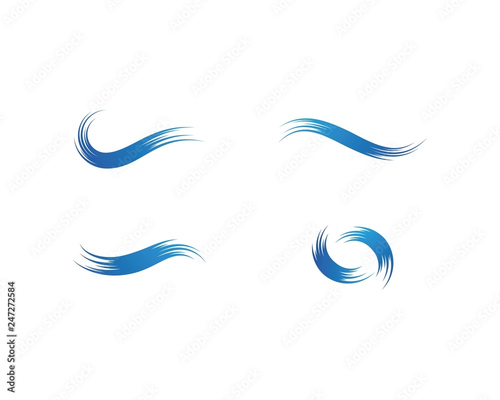 Water wave Logo Water wave Logo
