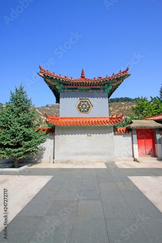 Temple landscape architecture in ancient China