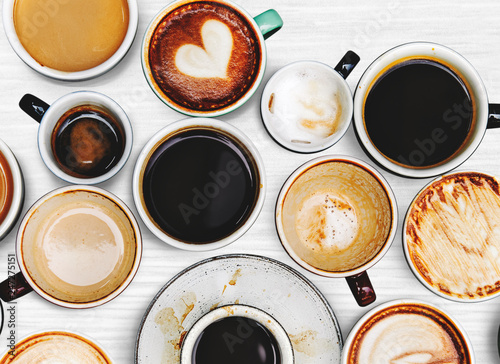 Coffee cup collection