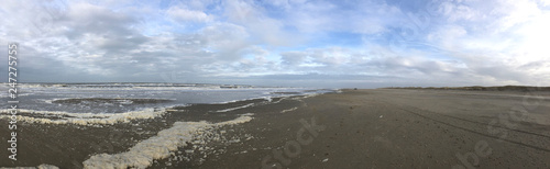 Panorama from Texel beach