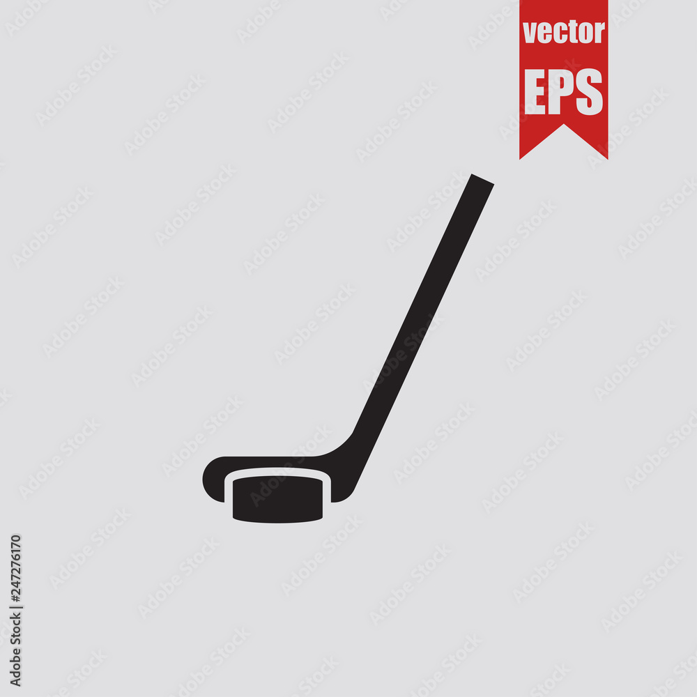 Hockey icon.Vector illustration. Hockey icon.Vector illustration.