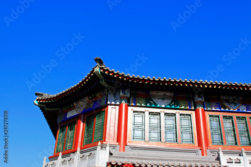 Antique building  Beijing  China