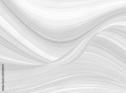3d background with an abstract pattern of waves and lines in a space theme. Texture white and gray for patterns and seamless illustrations.